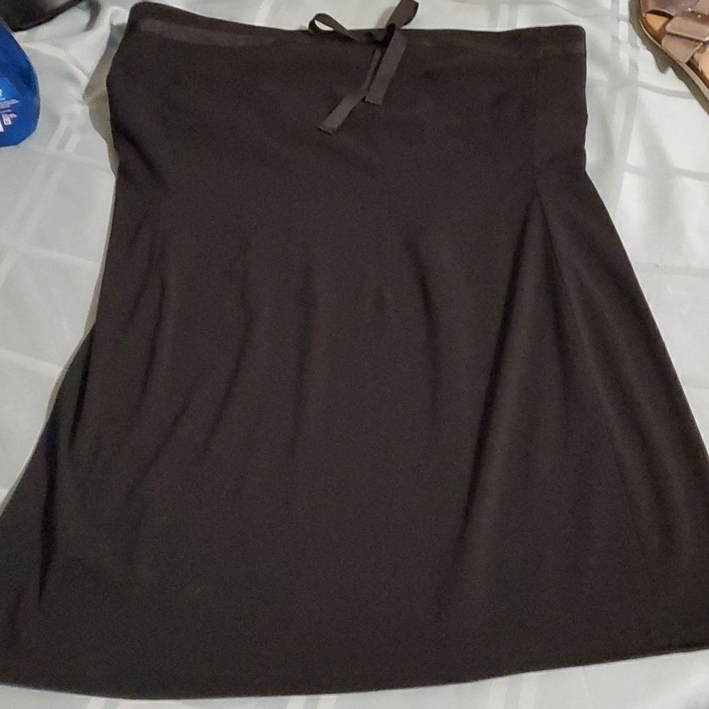 AMANDA SMITH BLACK STRAPLESS DRESS 14 USE